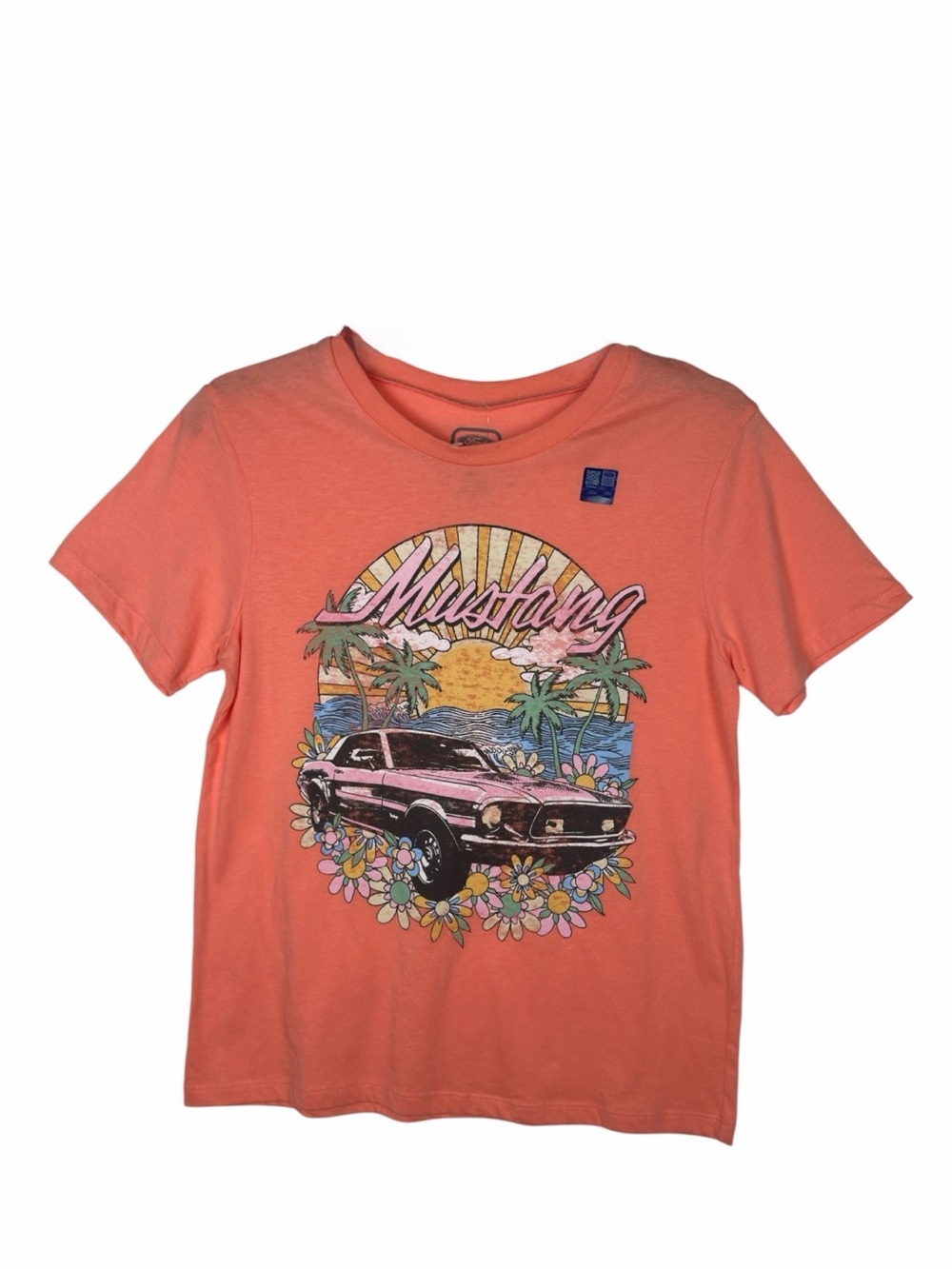 Ford Officially Licensed NWT Women’s Hybrid Apparel T-Shirt In Coral Hue Size XS